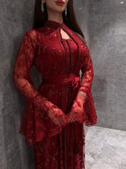 Rouge Royale Lace Jalabiya