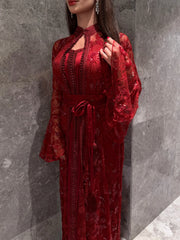 Rouge Royale Lace Jalabiya