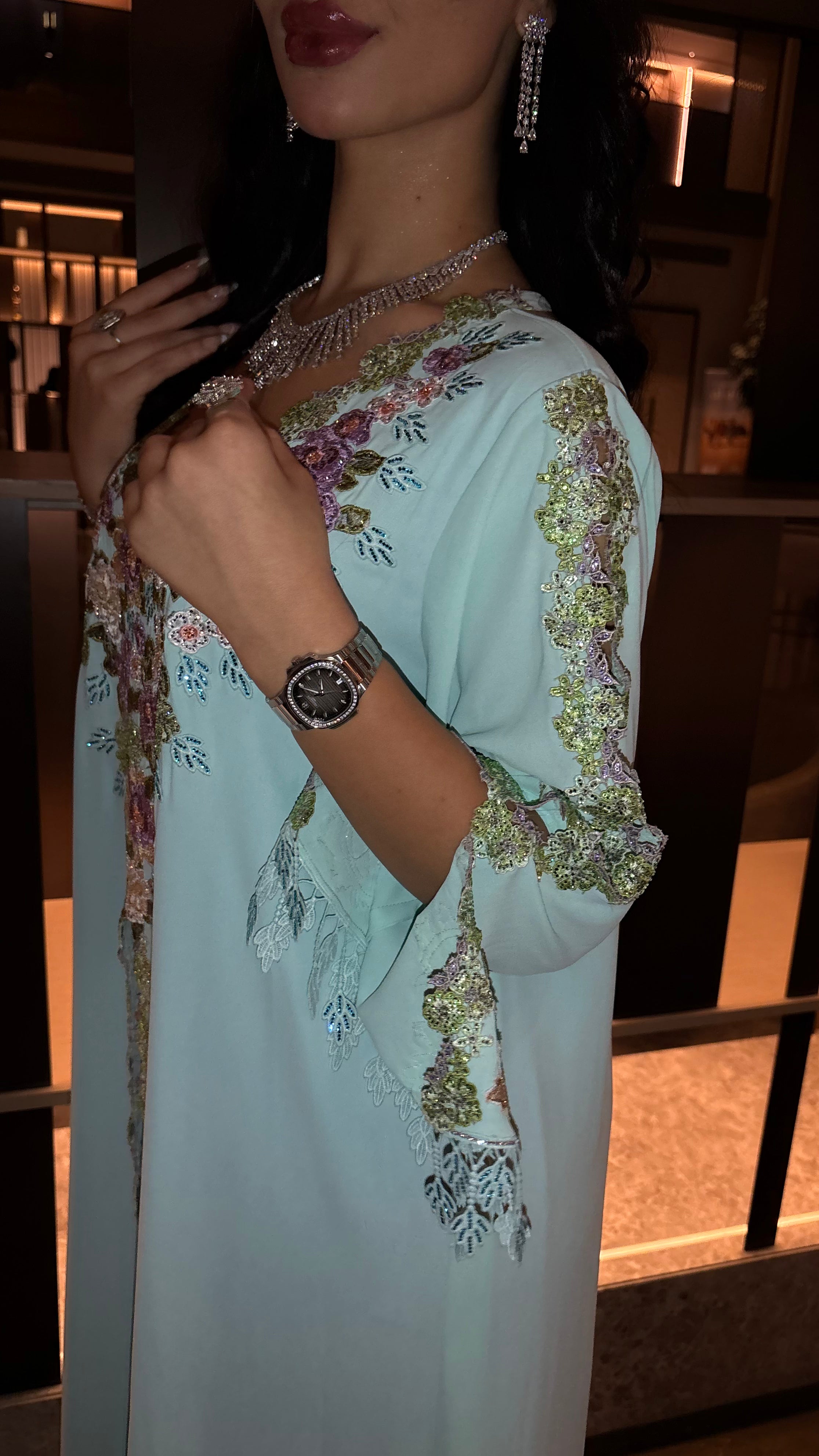 Tiffany Blossom Jalabiya - MMK Design