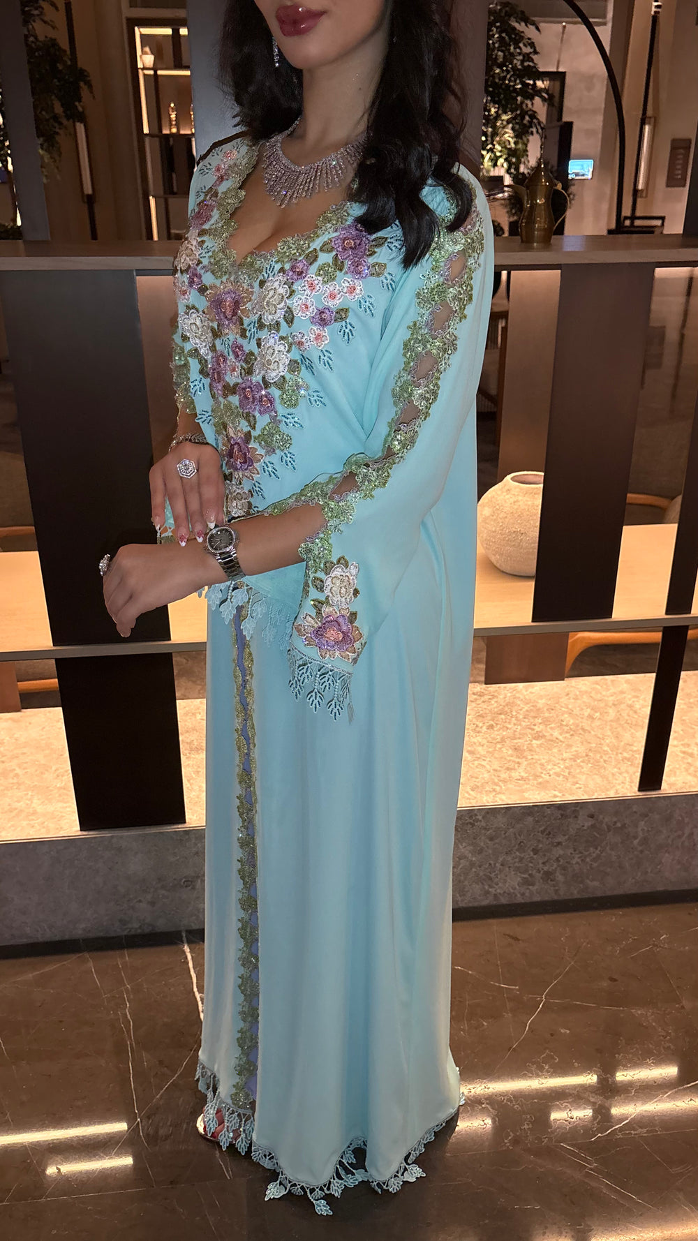 Tiffany Blossom Jalabiya - MMK Design