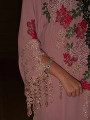 Rosewood Garden Embroidered Jalabiya MMK Design