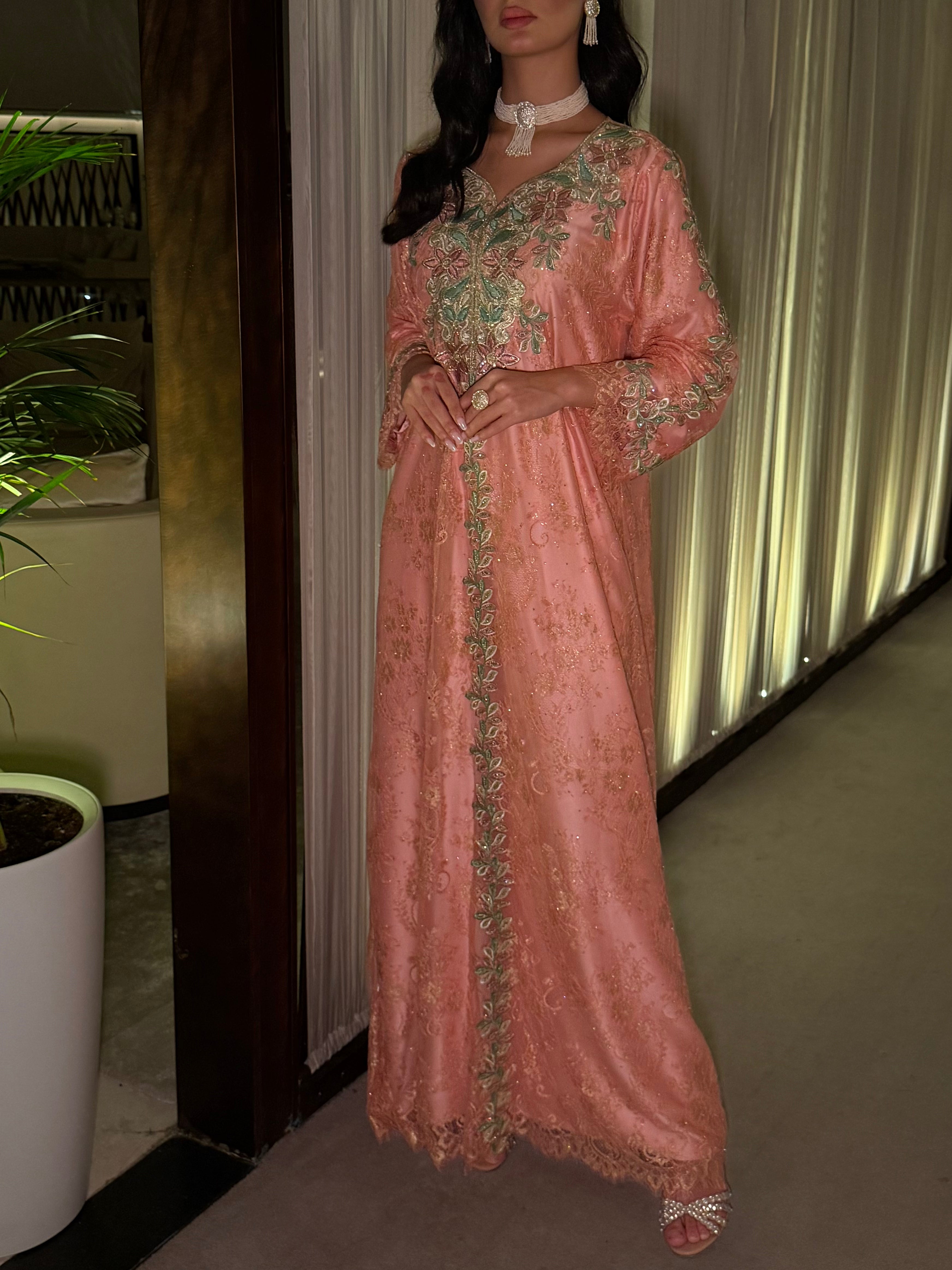 Golden Vine Luxe Jalabiya