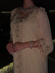 Golden Glow Embellished Jalabiya