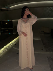 Golden Glow Embellished Jalabiya