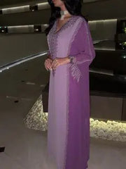 Lilac Majesty Jalabyia MMK Design