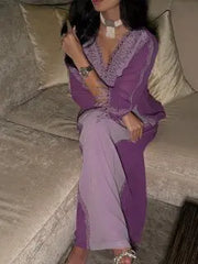 Lilac Majesty Jalabyia MMK Design