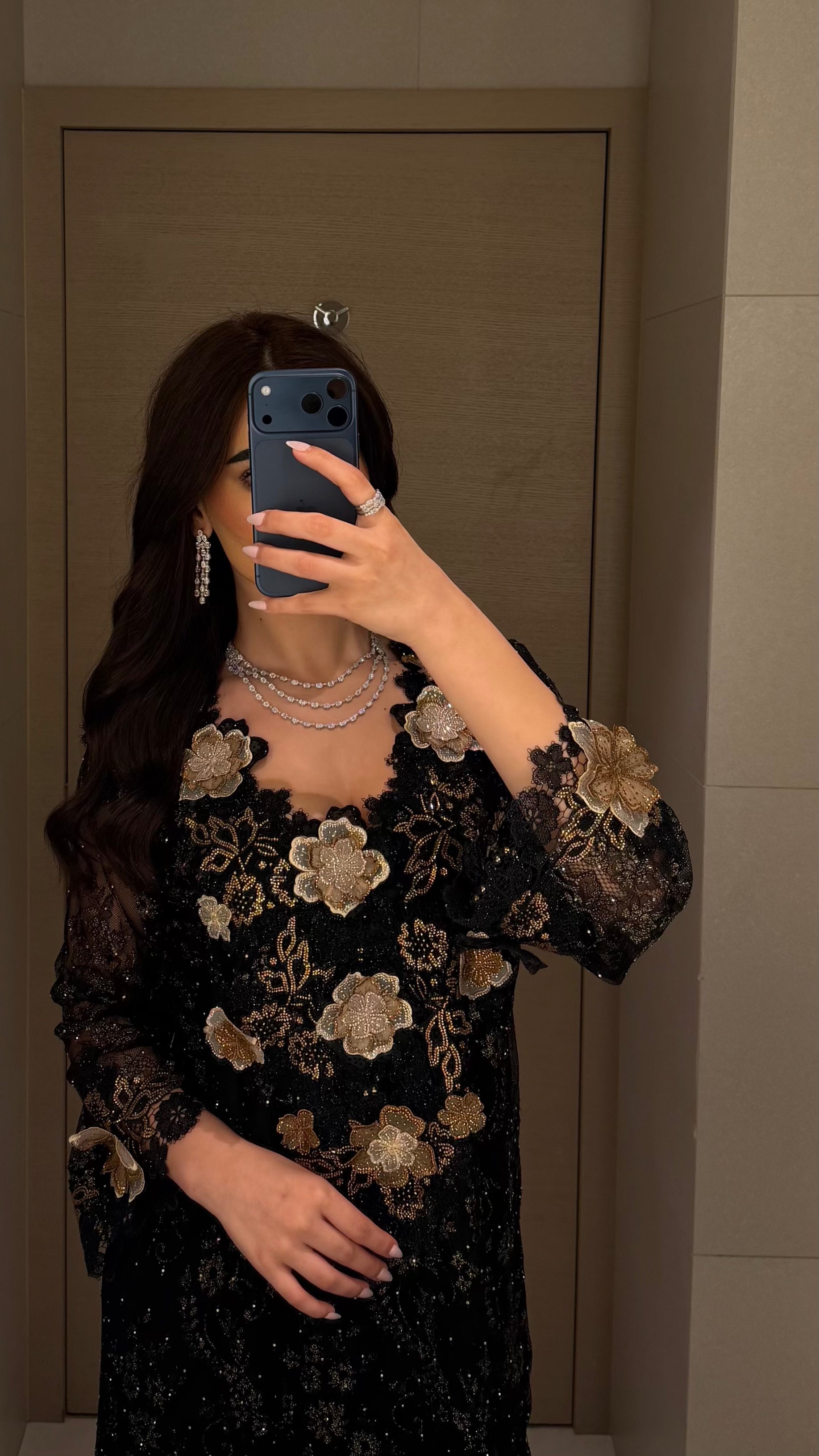 Midnight Opulence Jalabiya