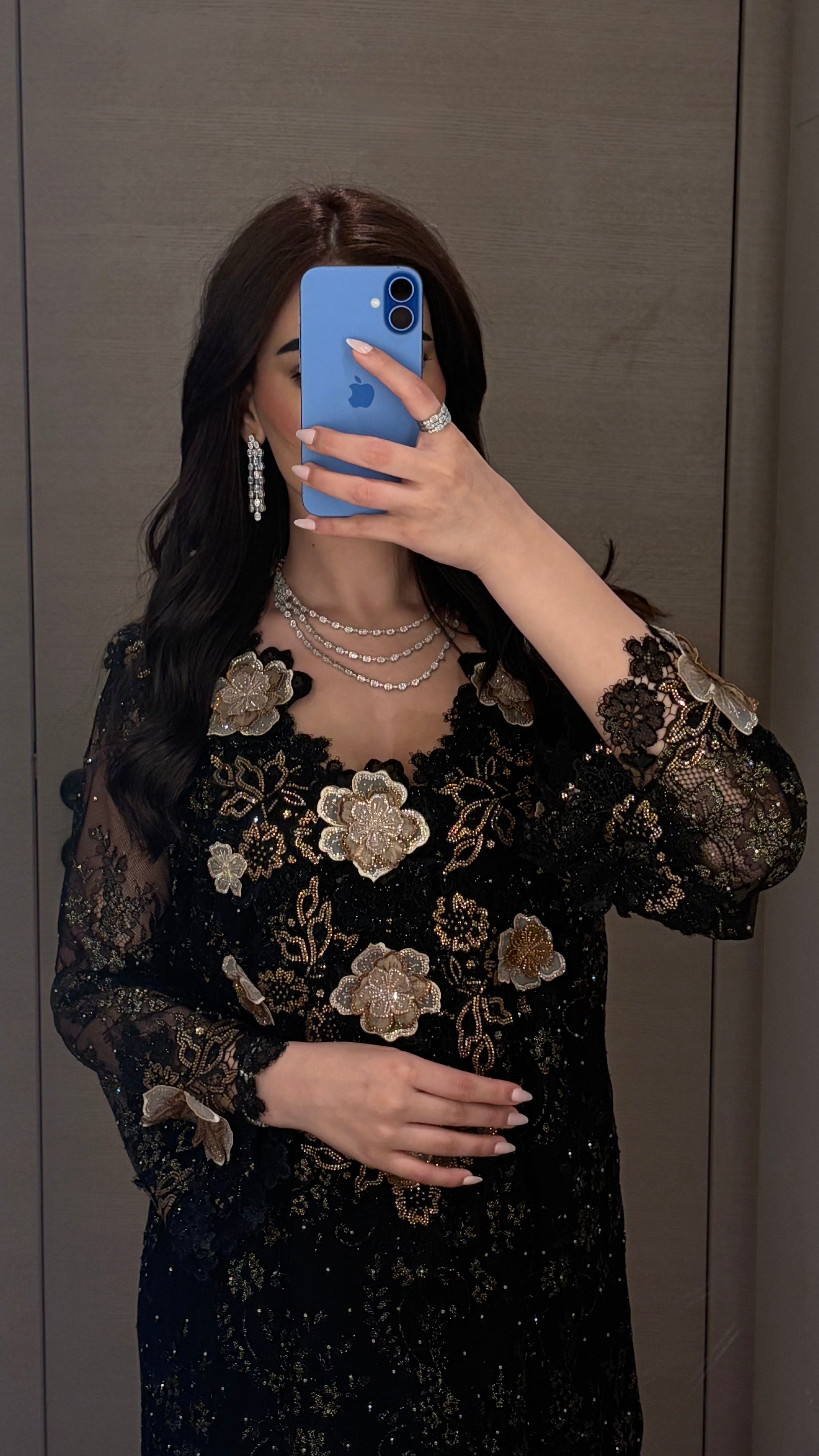 Midnight Opulence Jalabiya