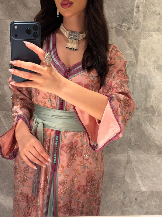 Blush Serenity Cafftan