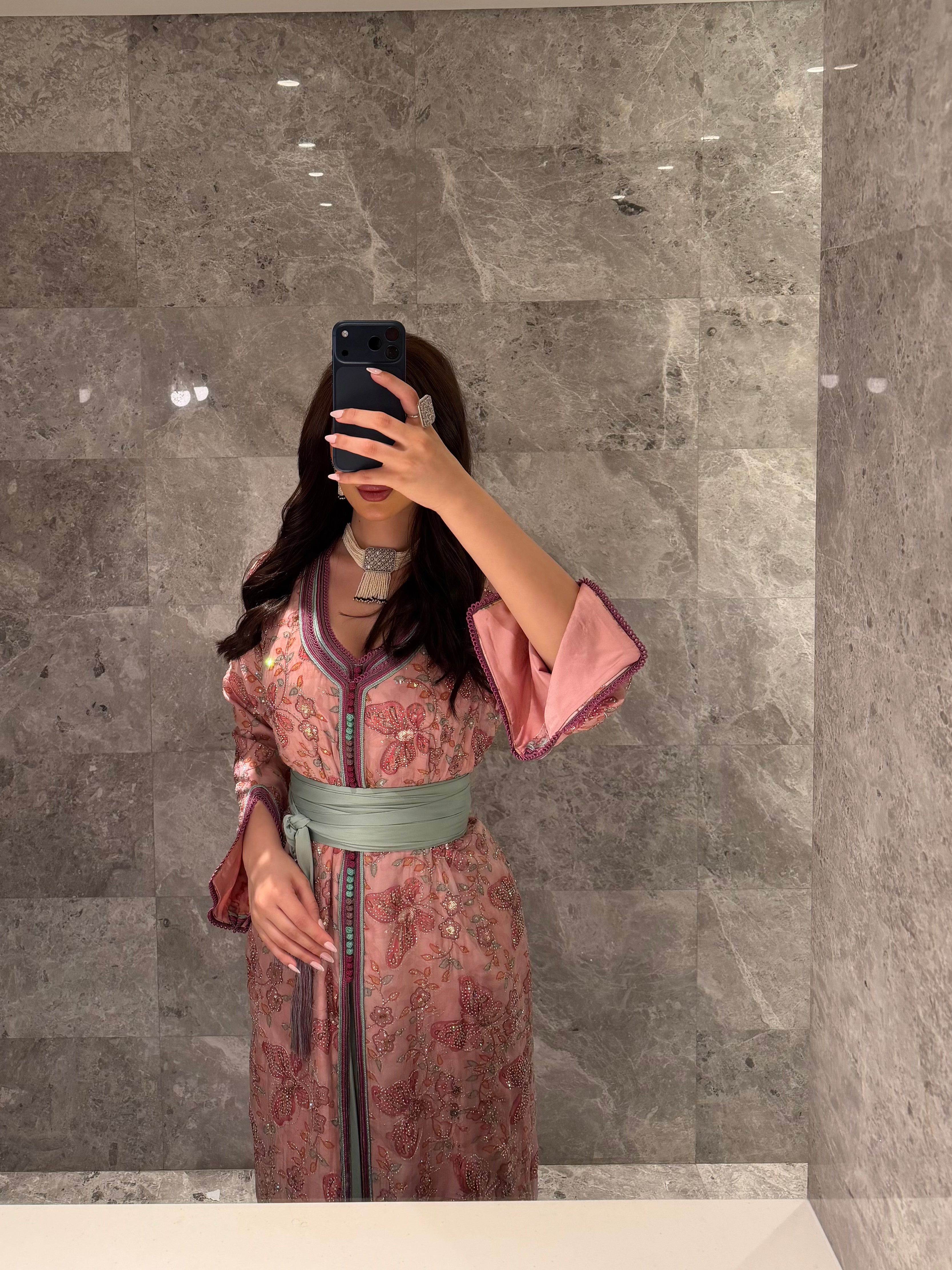 Blush Serenity Cafftan