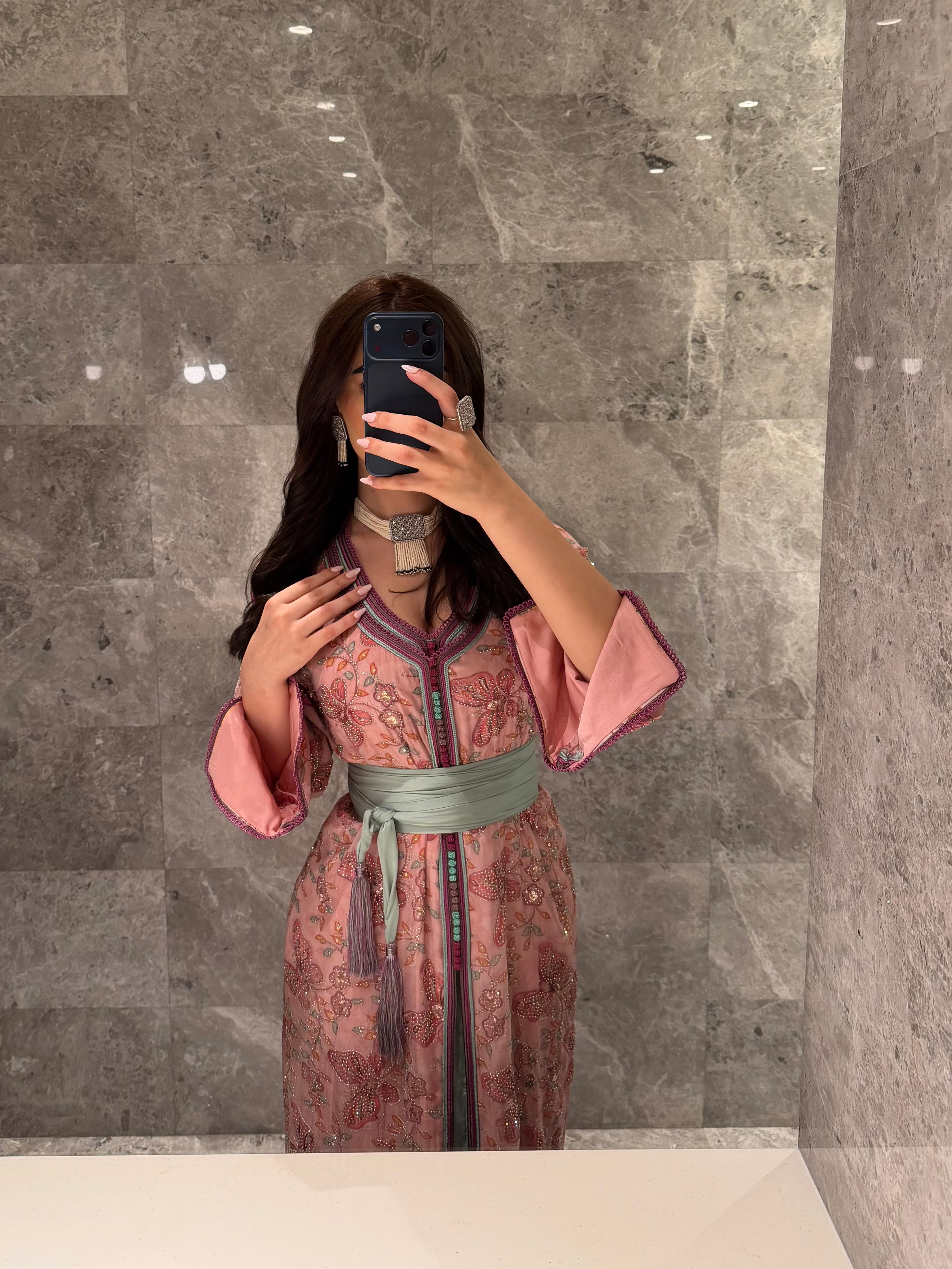 Blush Serenity Cafftan