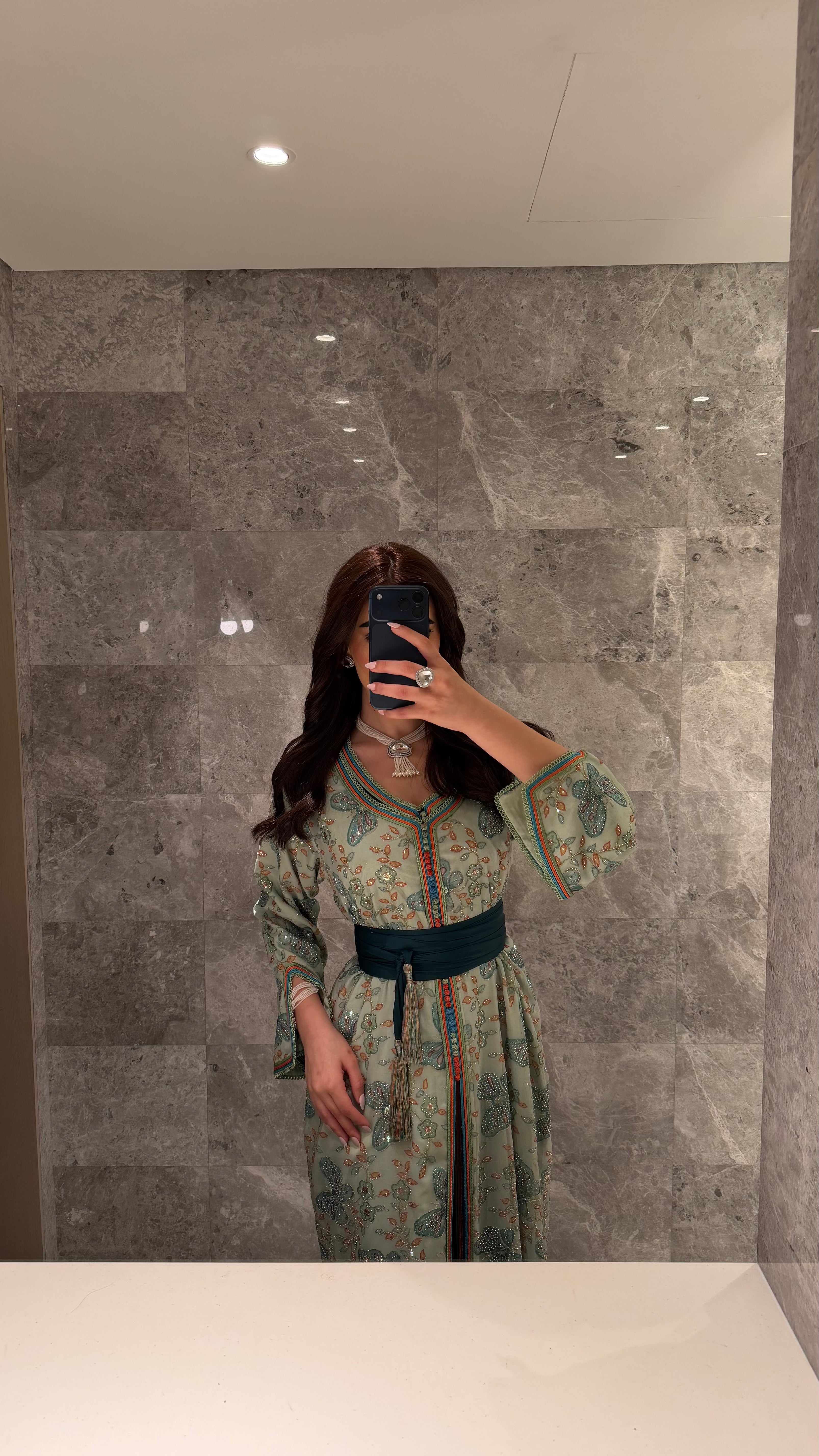 Verdant Whisper Cafttan