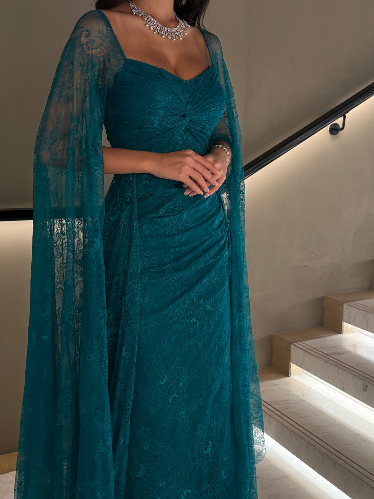 Emerald Tide Gown