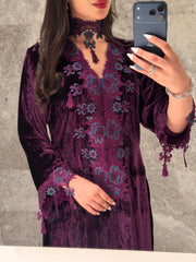 Modern Moroccan-style kaftan
