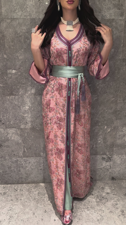 Blush Serenity Cafftan