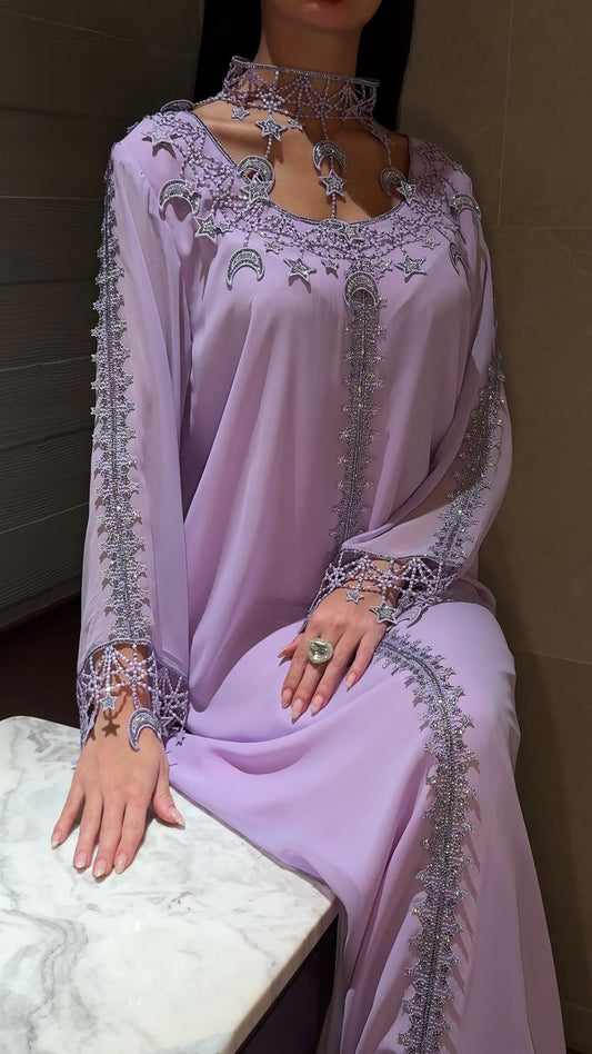 Moonlight Amethyst Jalabya