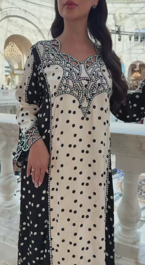 Polks Dots Jalabiya